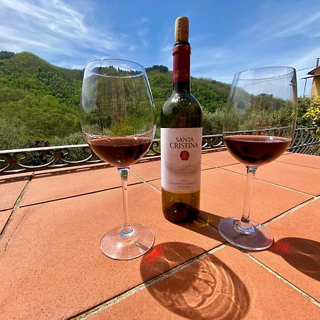 La Vista Dal Civico 26 Villa Bagni di Lucca Eksteriør billede
