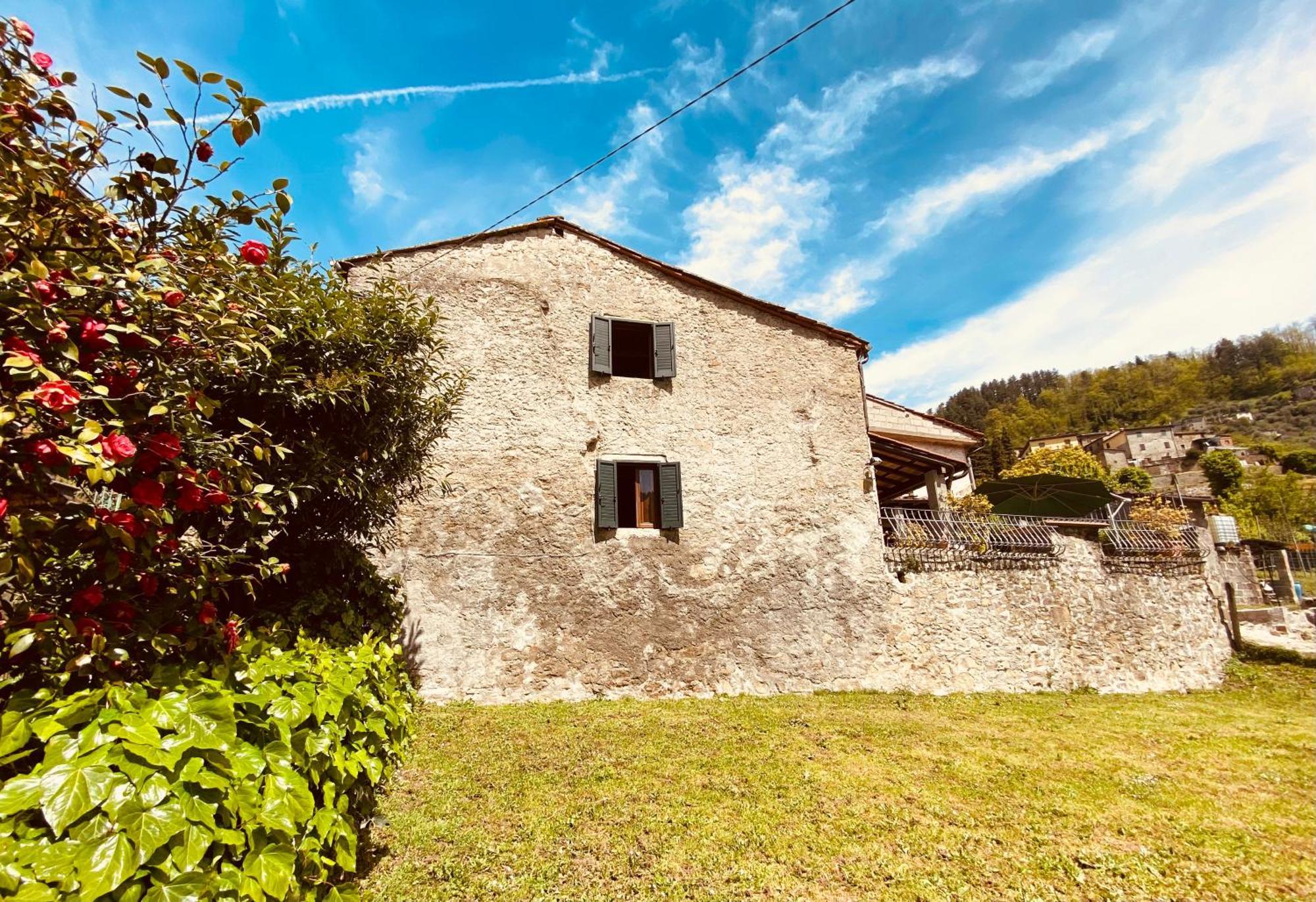 La Vista Dal Civico 26 Villa Bagni di Lucca Eksteriør billede