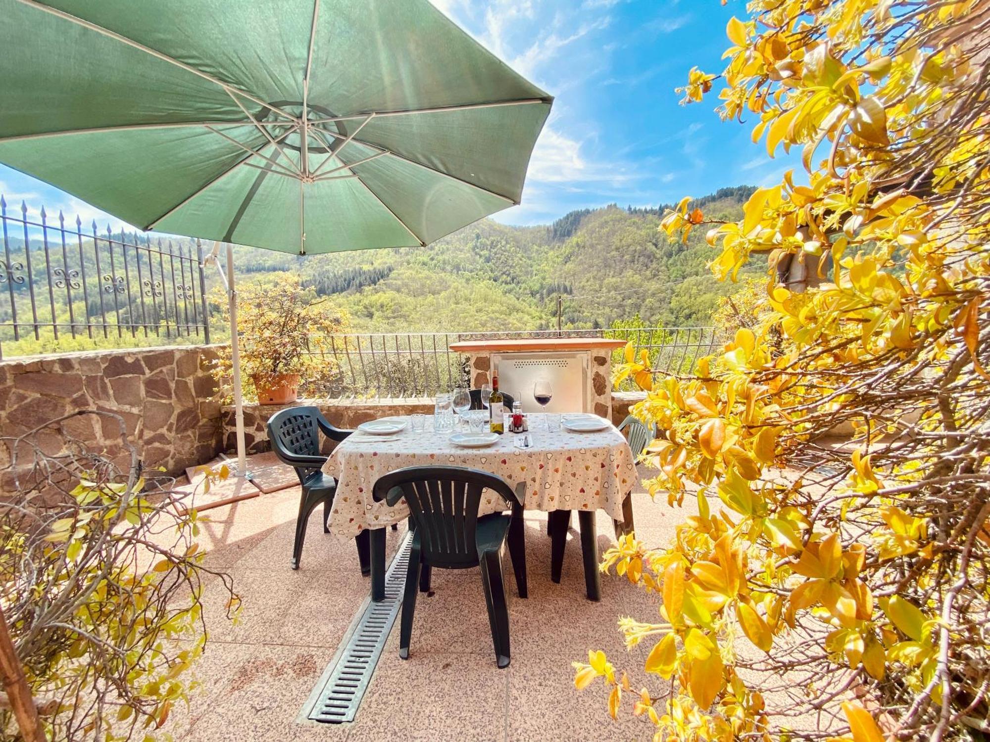 La Vista Dal Civico 26 Villa Bagni di Lucca Eksteriør billede